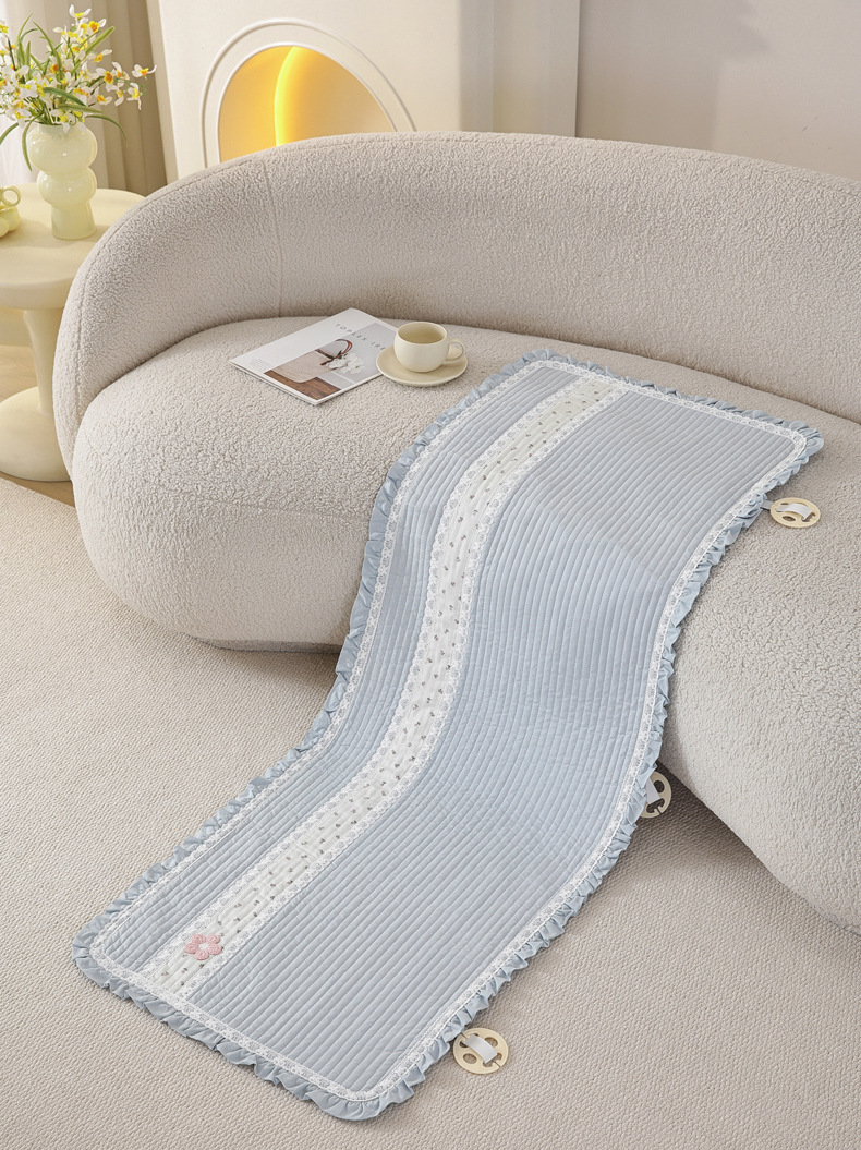 2026 new car seat cushion, pure cotton, suitable for all seasons, single-piece design for the driver's seat, long strip for the rear seat, non-slip, three-piece set