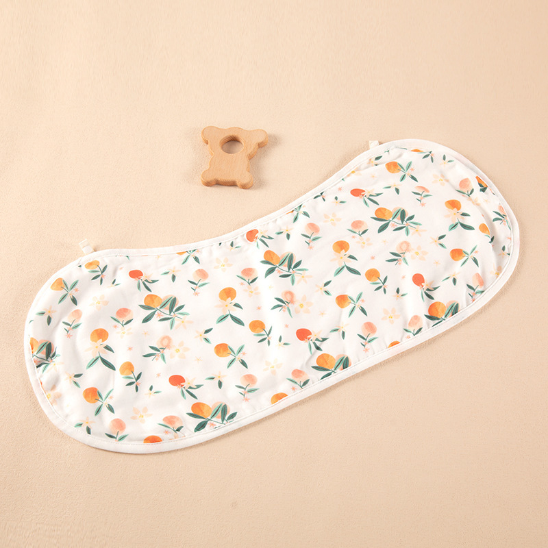 Almohada de película de nube de bebé antibacteriana fresca de verano, un paño de hilo de algodón de bambú, toalla de hipo anti-escupir, almohada plana para bebé, toalla de saliva