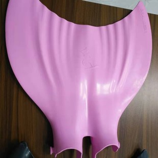 Cross-Border Popular Affinity Material Full Rubber Mermaid Fins Professional Swimming and Diving Fins Adult Fish Tail