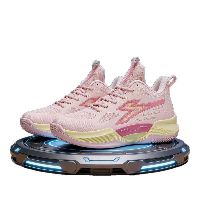 Zapatillas de Baloncesto de Caña Baja para Hombre de PU y TPR Antideslizantes para Entrenamiento image 6