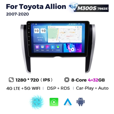 Suitable for Toyota: DVD Navigation - m300s-432-eight-core-full-network-communication