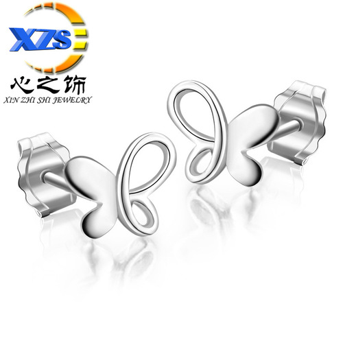 Korean-style butterfly earrings, fashionable and elegant, versatile accessories, earrings