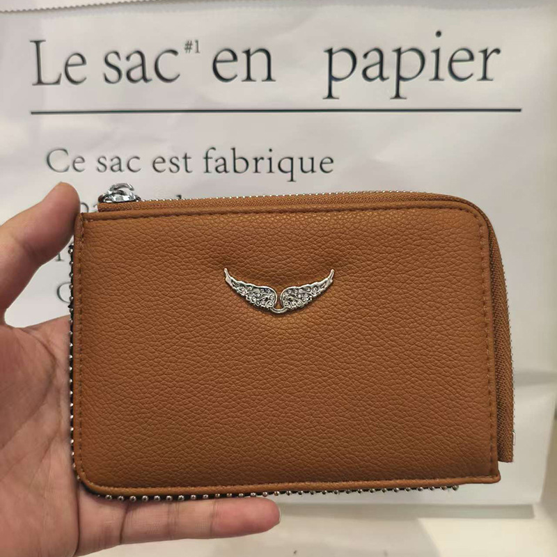 ZV bolsos de mujer de diamantes en caliente transfronterizos bolsos de cadena metálica bolsos tarjetas de cartera bolsos de mano largos bolsos de cambio monedero integrado