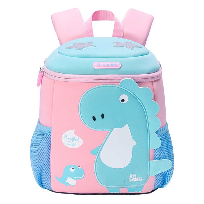 Mochila para niños jardín de infantes 3-5 años ligero de gran capacidad mochila dinosaurio mochila niños y niñas mochila reductora de carga