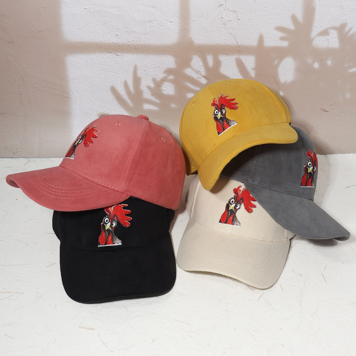 Unisex Men's and women's four seasons casual trend cute chicken print baseball cap fashion high quality sunscreen hat_voghion.com