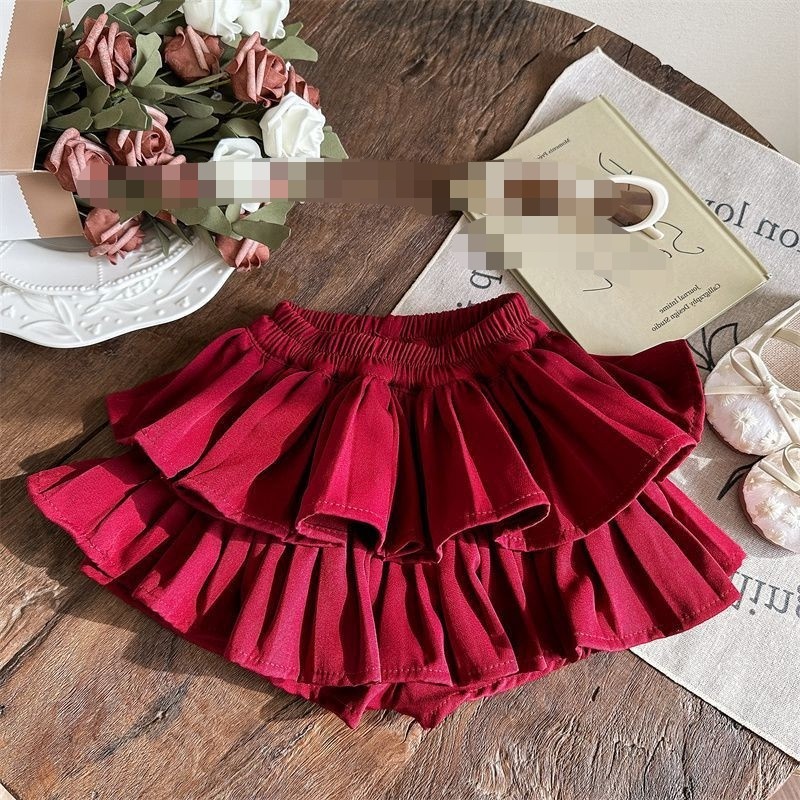 Cute trousers, skirt, western style