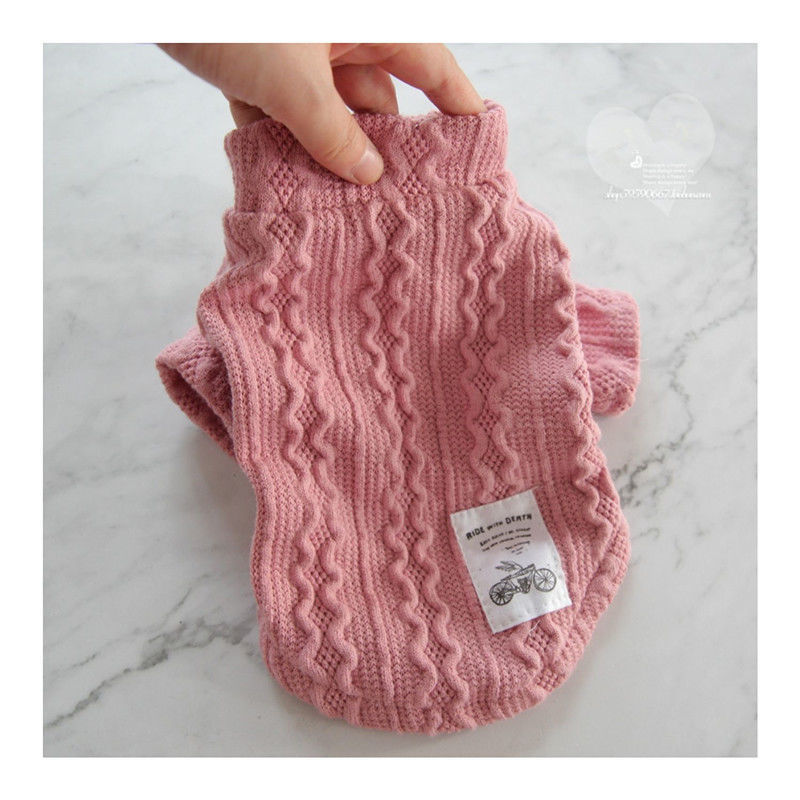 1 Piece Quantity 1 Piece Spring Autumn Autumn&Winter Simple Style Polyester Solid Color Pet Clothing