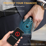 Ультратонкий бумажник, металлический кошелек, Amazon