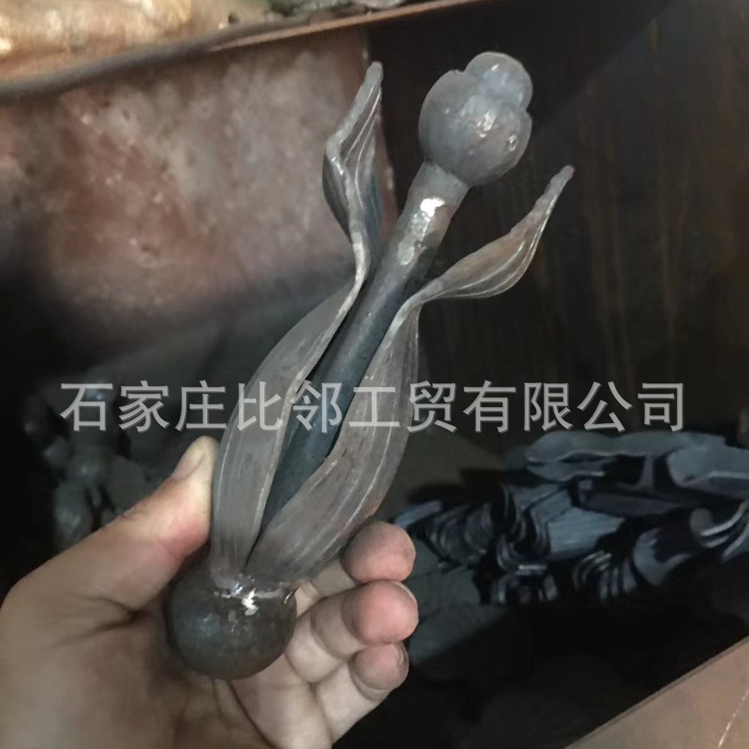 锻打铁花配件  厂家 大门 栏杆 楼梯 围栏 配件大门配件  装饰