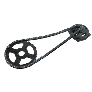 Mini motosiklet aksesuarları T8F 54t 26mm arxa dişli, T8F 108 zəncir və 6t sürət qutusu