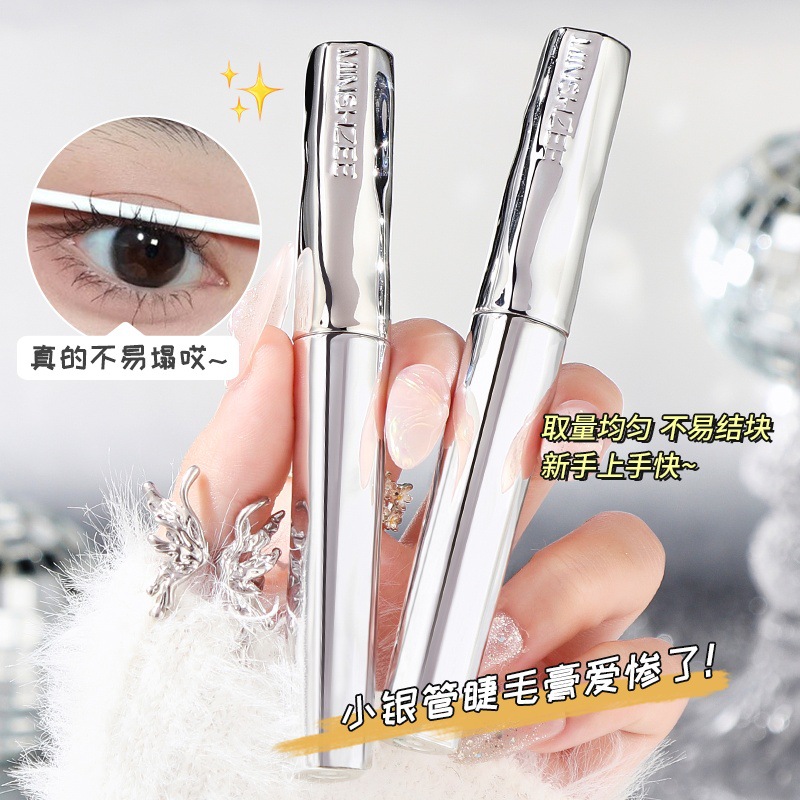 Mingxi mascara baza, suv o'tkazmaydi, uzun, jingalak