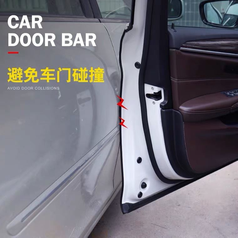 Coche anti-colisión tira puerta del coche invisible anti-colisión pegatina anti-arañazos tira de sellado tira de la puerta del coche borde adhesivo tira Tira protectora
