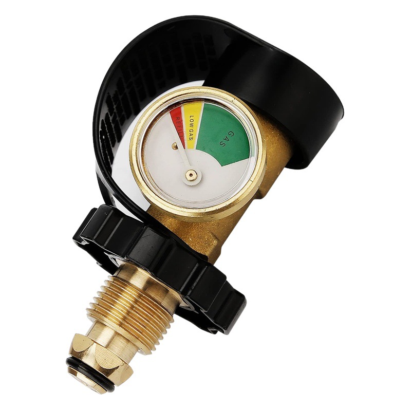 POL a QCC Ach Thread (ACME) Conector adaptador de propano de América del Norte Conector de válvula de reducción de presión