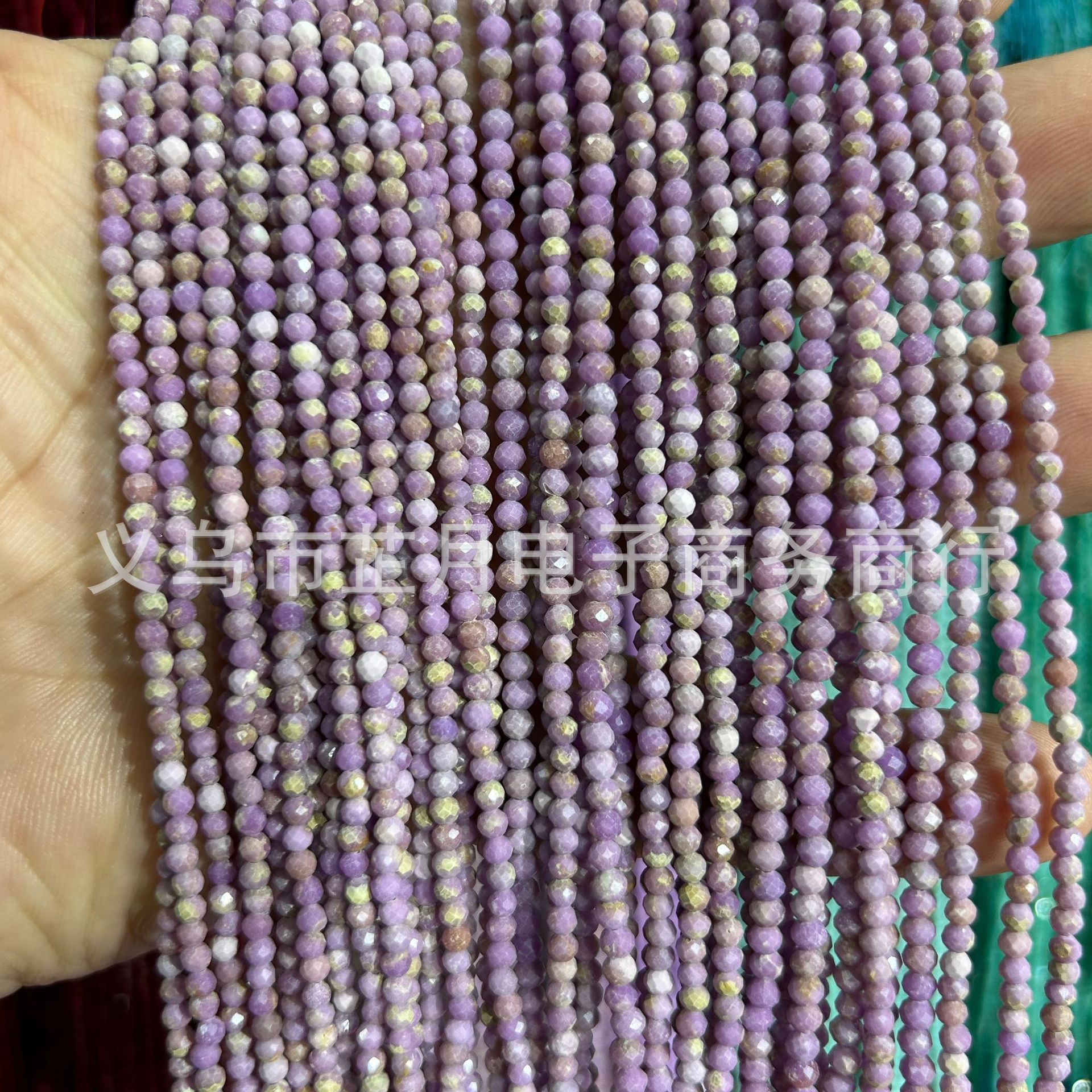 Pequeñas cuentas 2mm3mm4mm facetas todo tipo de ágata Cristal de piedra natural granos sueltos DIY joyería pulsera collar