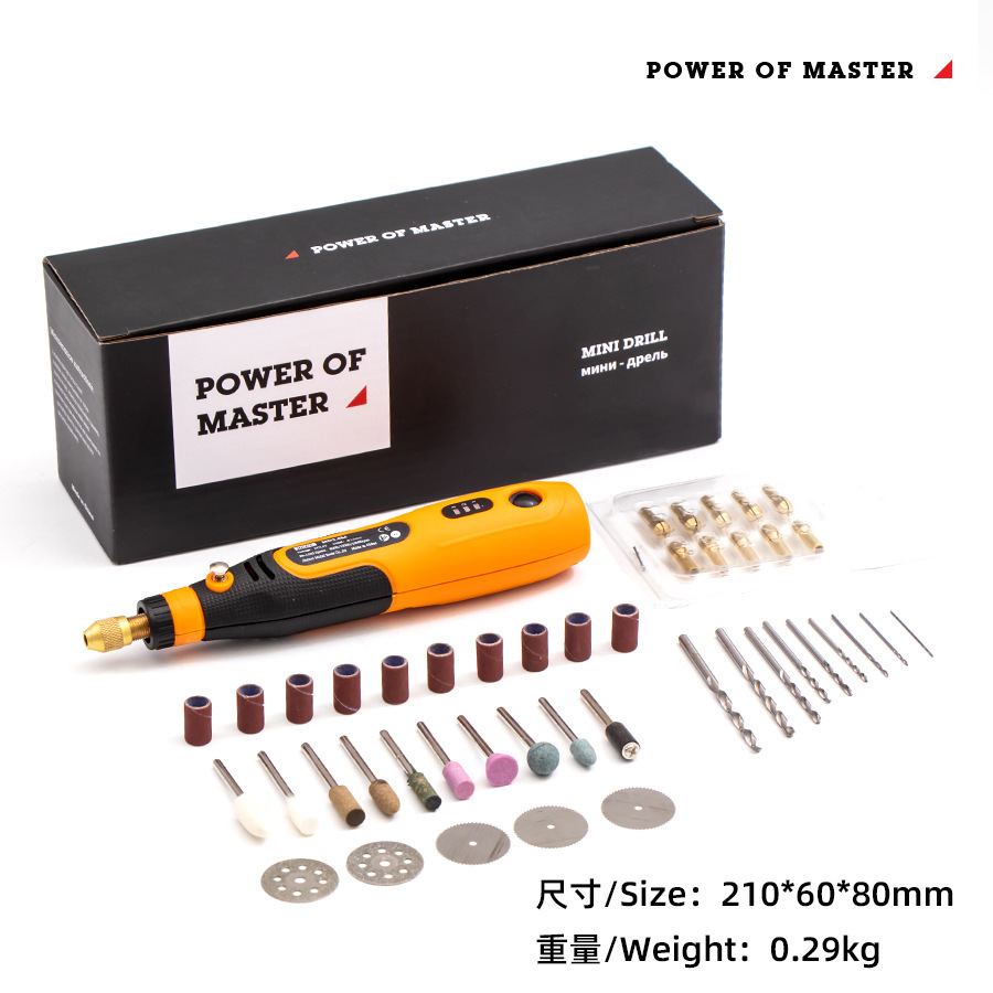 Destornillador + juego de 46 piezas