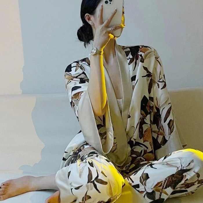 large flower set / M