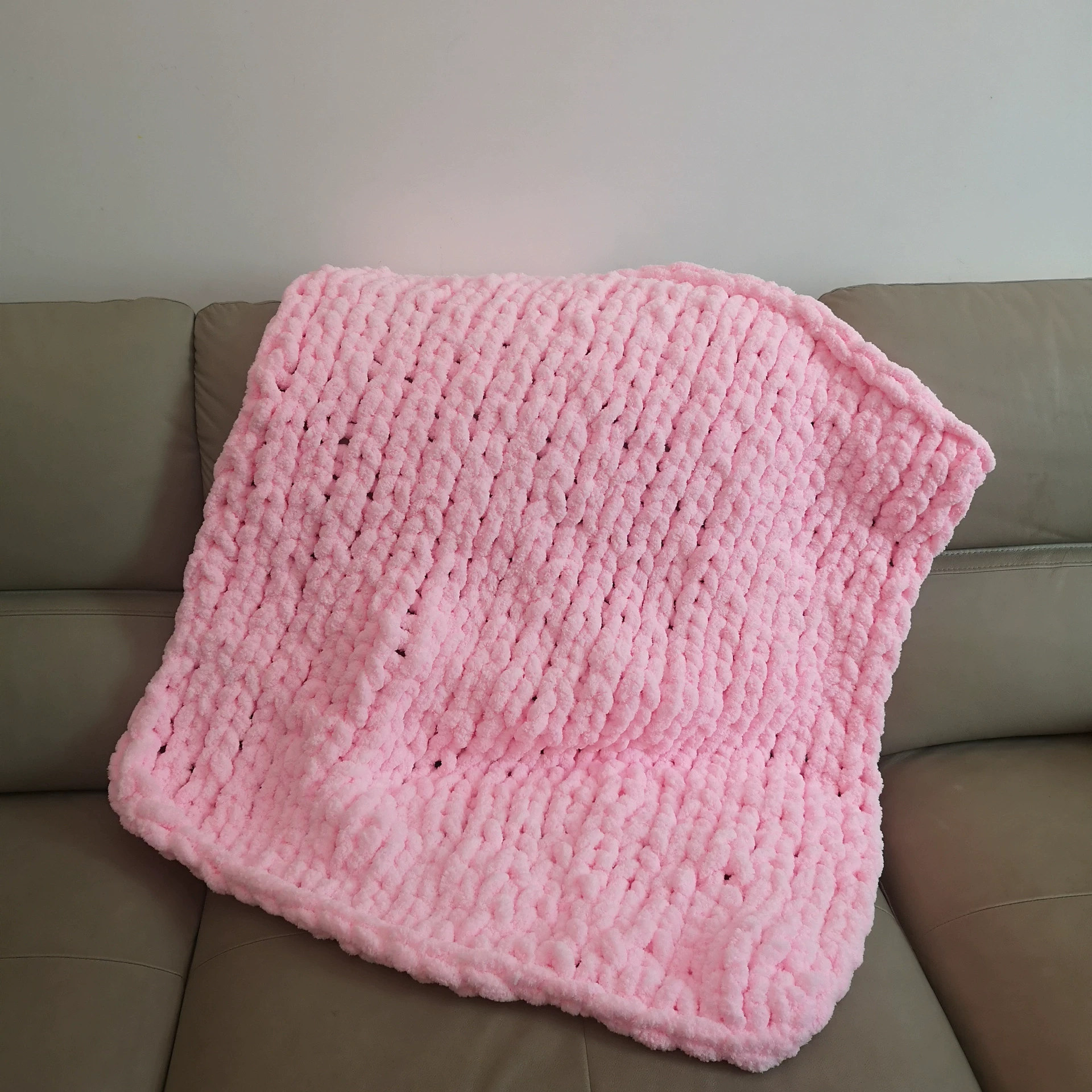 Knitted woven duvet, sofa, DIY, Amazon, wish