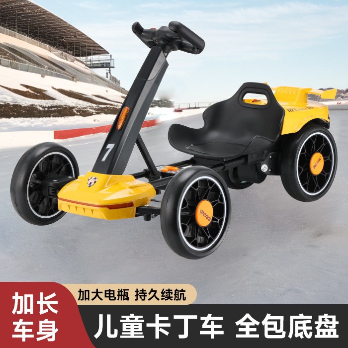 Electric folding karting