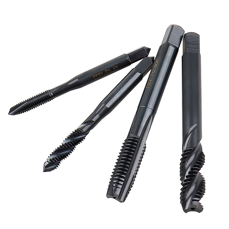 Machining Spiral Nitride TICN Black Steel Tap Drill Bit for Japanese Nonbei High Cobalt Material
