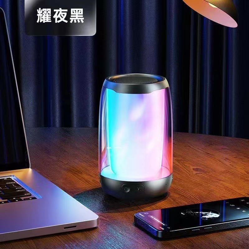 パルス4mini bluetoothスピーカー雰囲気灯サブウーファ屋外ポータブルミニ家庭用デスクトップ無線オーディオ|undefined