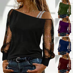 (Cross-border trading), trend straps, long-sleeve, wish, European style, Amazon, slim fit