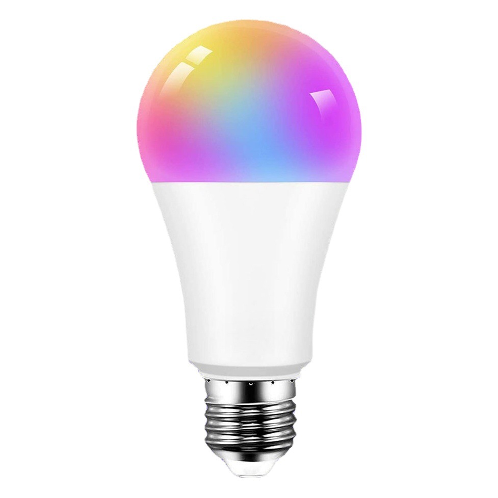 Bombilla inteligente LED App control RGB bombilla lámpara graffiti hogar 9W color cambiante lámpara E27 Bluetooth bombilla al por mayor