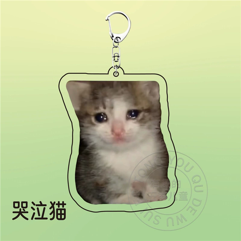 Acrylic cute keychain, backpack, pack, pendant for friend