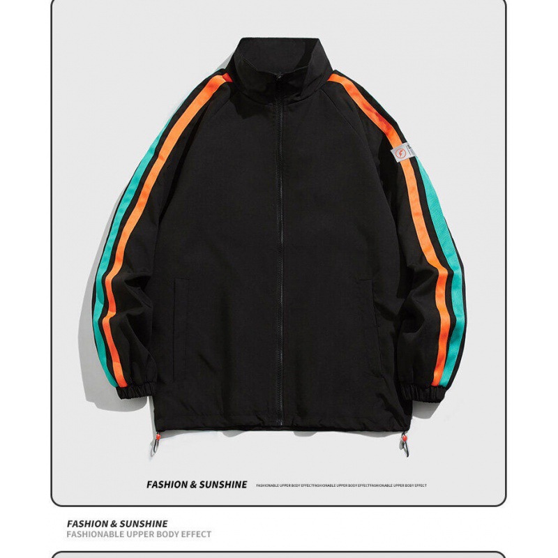 Autumn jacket, baseball trench coat, oversize, suitable for spring and autumn