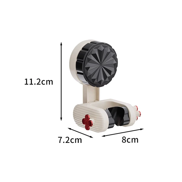 Luxury black 1 package [Angle adjustable + quick installation]