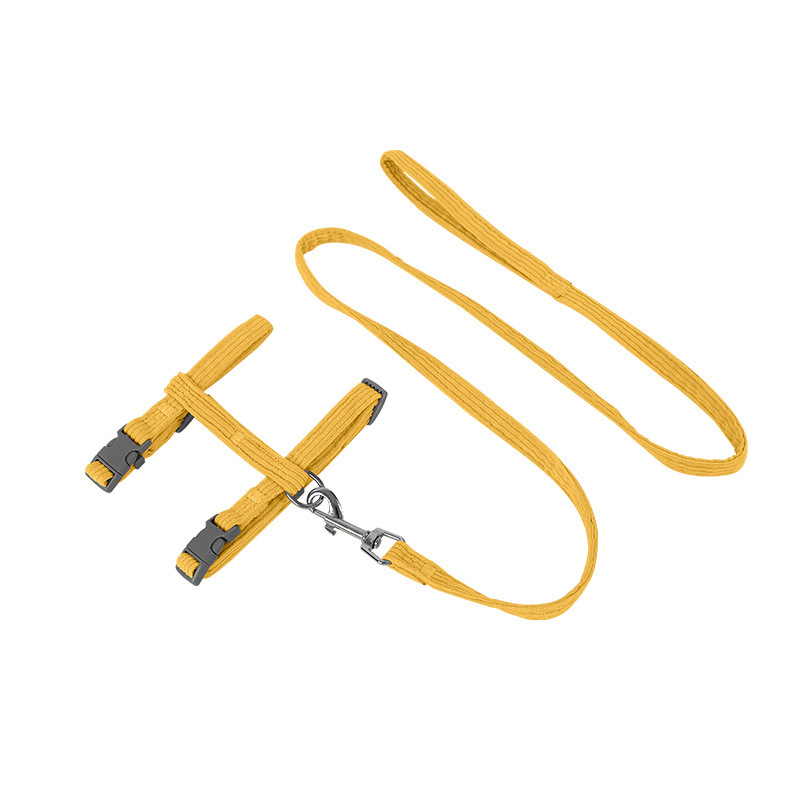 Cruz-frontera ajustable mascota gato Correa traje pequeño perro cuerda perro I-tipo pecho Correa mascotas suministros