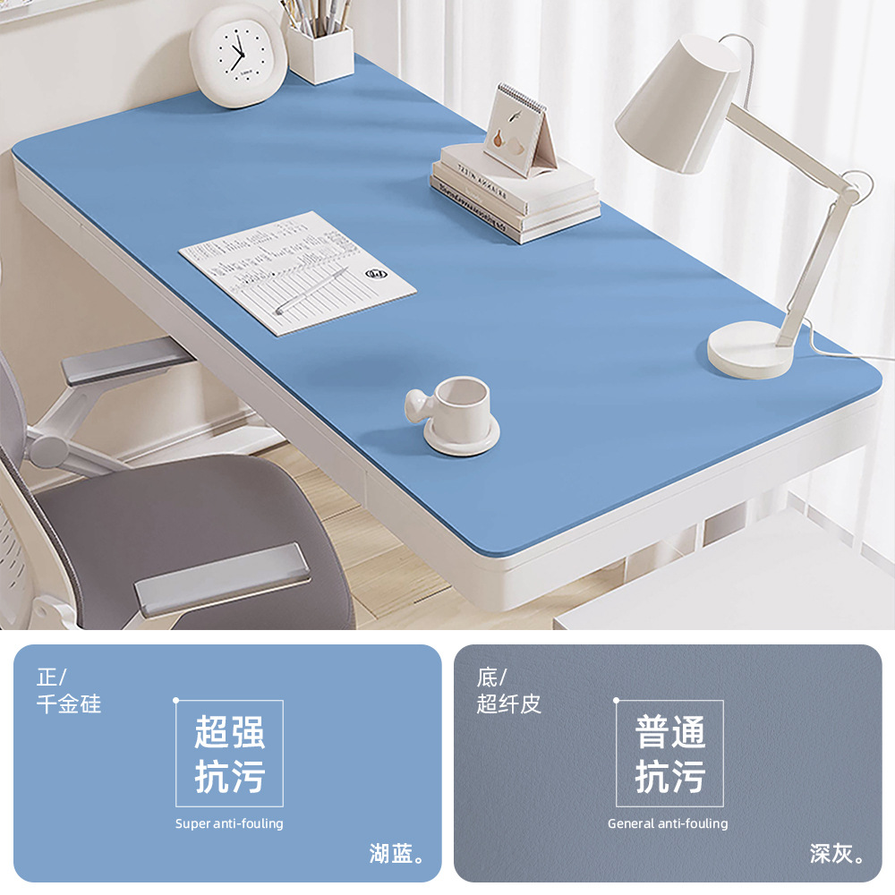 Lago azul + gris oscuro