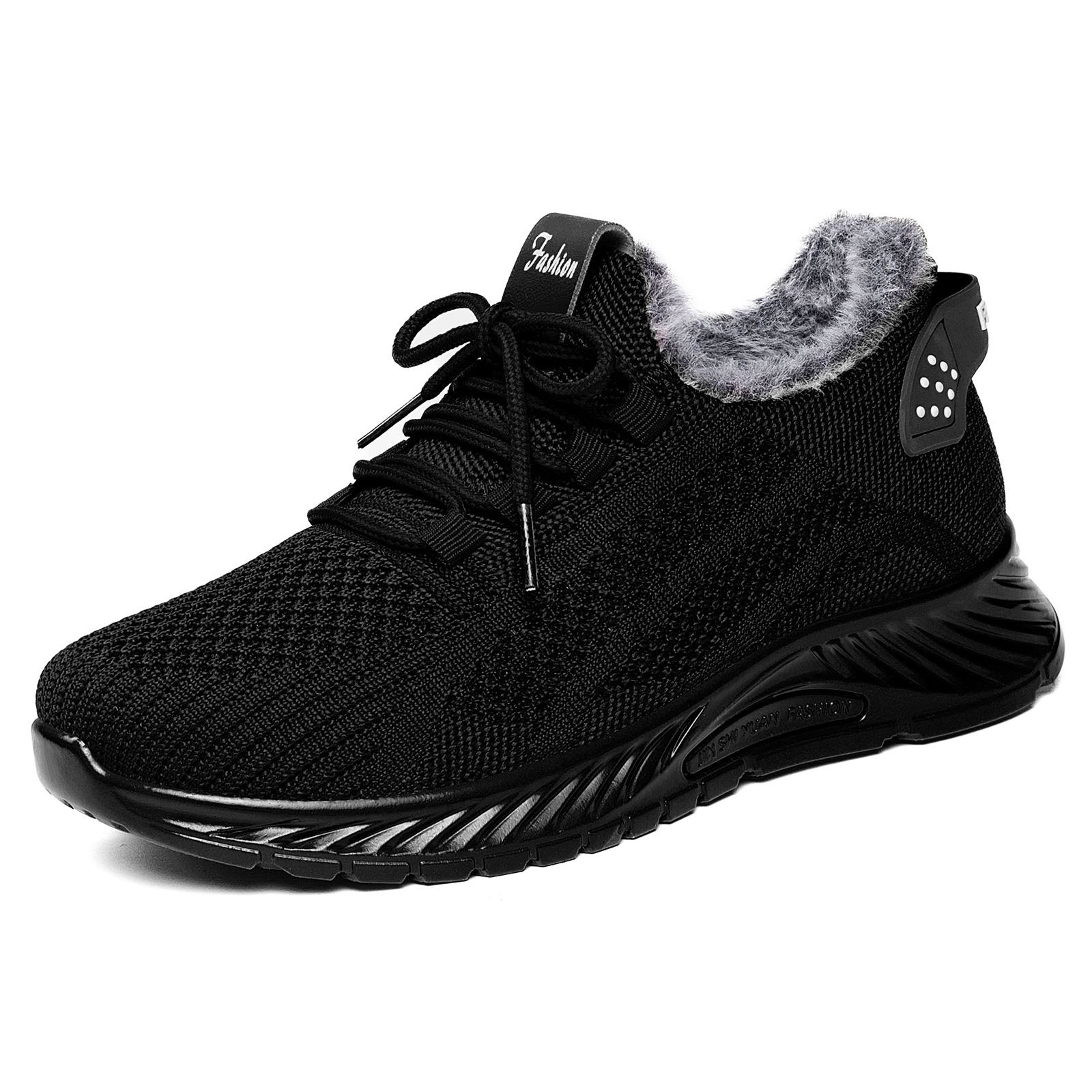 Zapatos de algodón de mujer transfronterizos TEMU más terciopelo grueso calzado de mujer calentamiento ligero y cómodo zapatos casuales al aire libre zapatos de caminar