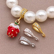 18k����ɫ�f�ܿ�΢��ʯ���ӿ�diy���朵�������������