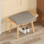 实木家用入户客厅换鞋凳