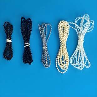 Roller Blind Beads Plastic Loop Beads 2.15m 3m Roman Blind Bead Rope Bead Chain Curtain Roller Blind Accessories