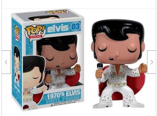 POP Элвис периферийный лауреат модель Элвис 1950 ’s певец окружающие игрушки золотой