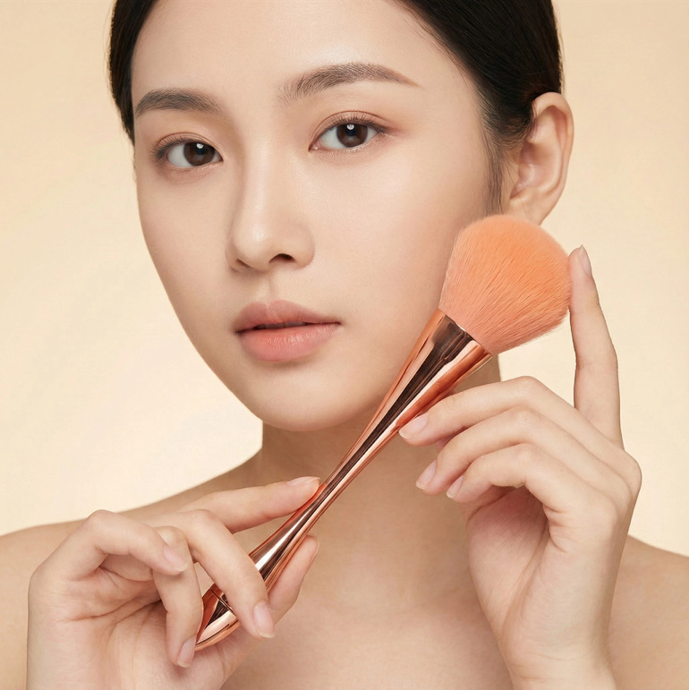 Yasna pequeña cintura maquillaje cepillo traje nuevo maquillaje belleza herramientas maquillaje cepillo conjunto completo de 10 pinceles de maquillaje