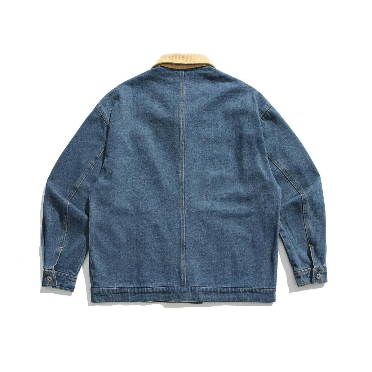 Куртка джинсовая повседневная в японском стиле Aw 2023 AW X Crowd City AW Denim популярная осенняя с сутяя Y346