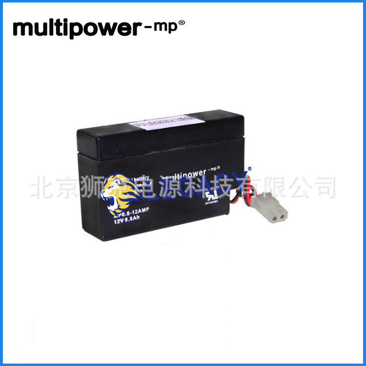德国multipower蓄电池MP0.8-12AMP  监控设备用电池