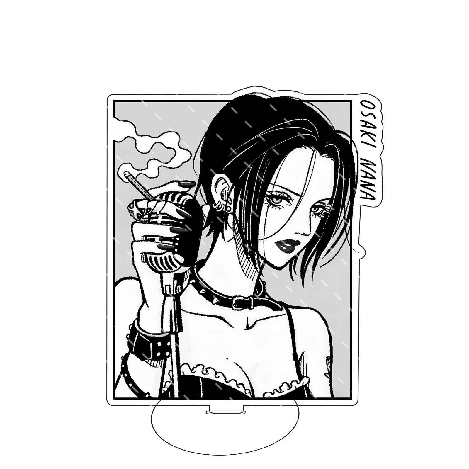 Акриловая фигурка (nana) Komatsu и Osaki — двухслойная, с двусторонней печатью