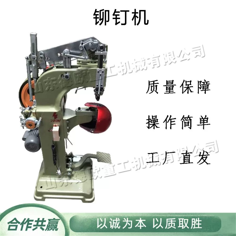 电动帽铆接机 小型装饰工艺品铆钉机 电动油压实心铆钉机