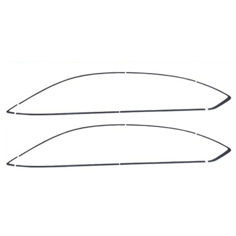 Window Blackout Trim For Nissan Sylphy Teana Door Side Strip Bright Black Warrior Upgrade