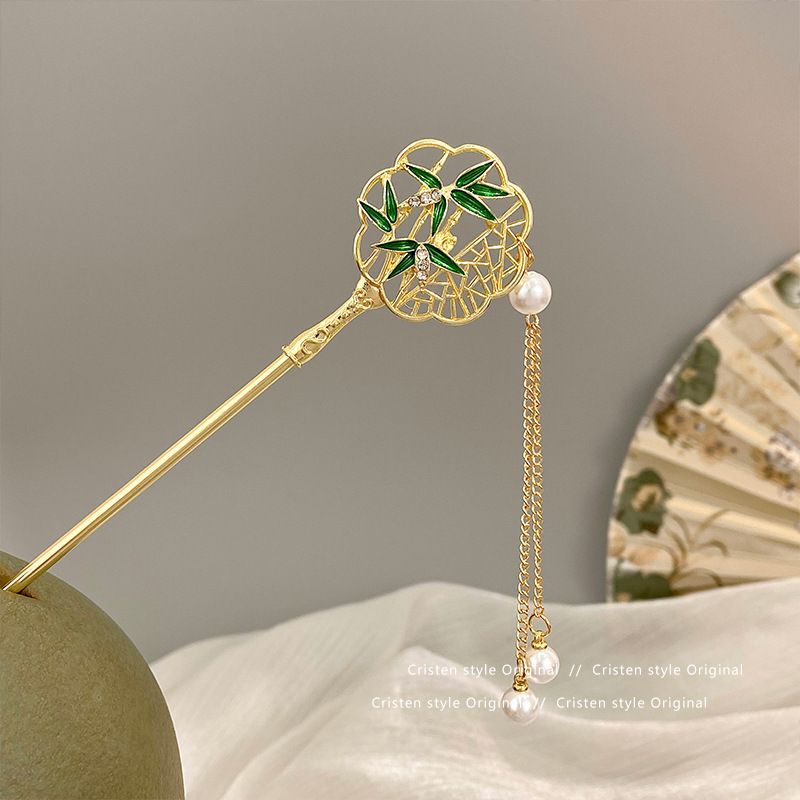 Pasos de estilo antiguo que se agitaban, pinzas de cabello para mujeres de alto nivel, pinzas de cabello para mujeres, nuevos cheongsam chinos, ropa de estilo chino, pinzas de cabello para cabello, toque de cabeza