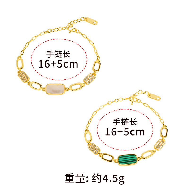 Arena de oro simple pulsera de pavo real niña pequeño libro rojo mismo estilo popular estilo todo partido estilo antiguo suministro de fábrica al por mayor