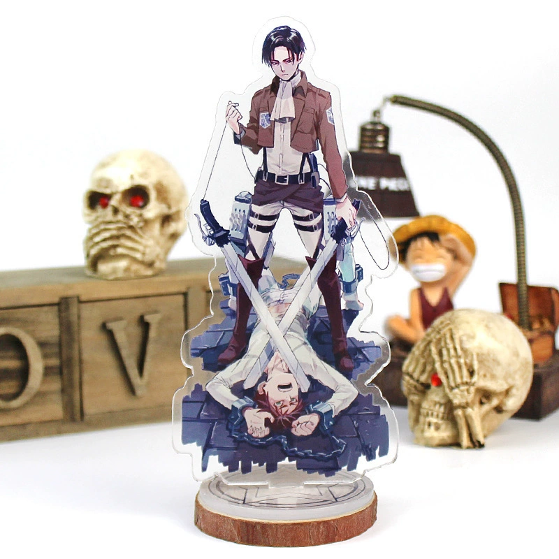 Акриловая подставка (Daoli) Attack Series двусторонняя фигурка персонажа, 16 см, 4 мм