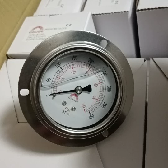 Тайваньский манометр Huashi AE-AFP1 осевой манометр из нержавеющей стали 0-400kpa psi 2,5 1 4pt