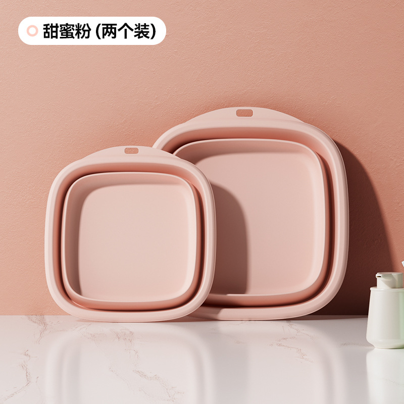 lavabo plegable dormitorio lavabo doméstico de estudiantes lavabo portátil de viaje lavabo plástico retráctil lavabo