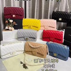 古い古典的な小さな香り CF クロスボディバッグダブルカバーチェーンキャビアチェーンバッグ菱形刺繍糸オリジナルシングルレプリカ直販