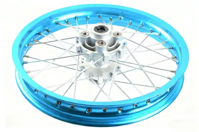 Other brake systems, and Rear Hub Rim Assembly - rear-18-light-blue-aluminum-rim