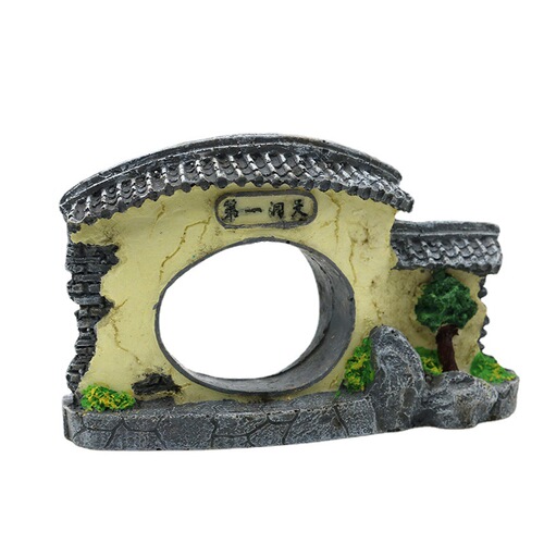 Aquarium fish tank resin crafts landscaping psychological sand table simulation door rail hotel plate decoration landscaping building